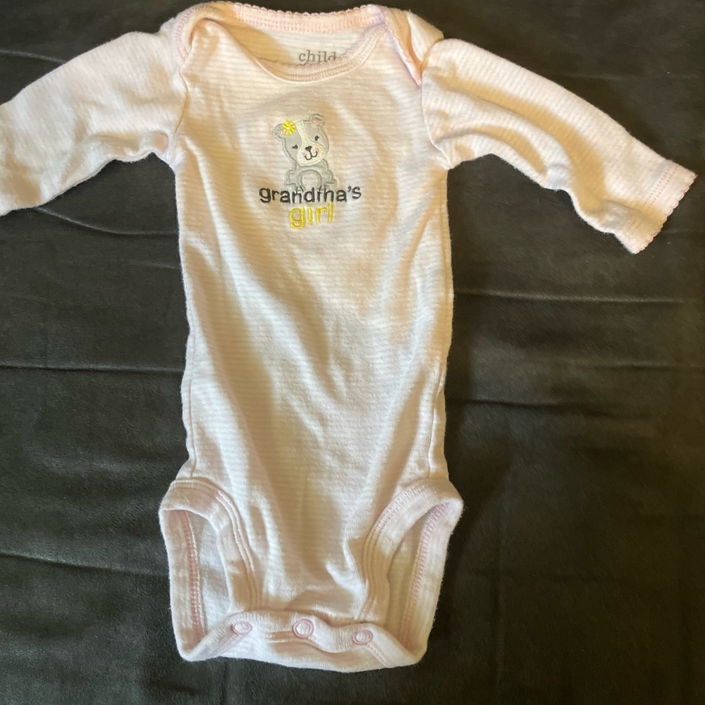 Carter's Pink Bodysuit Soft Cotton One Piece